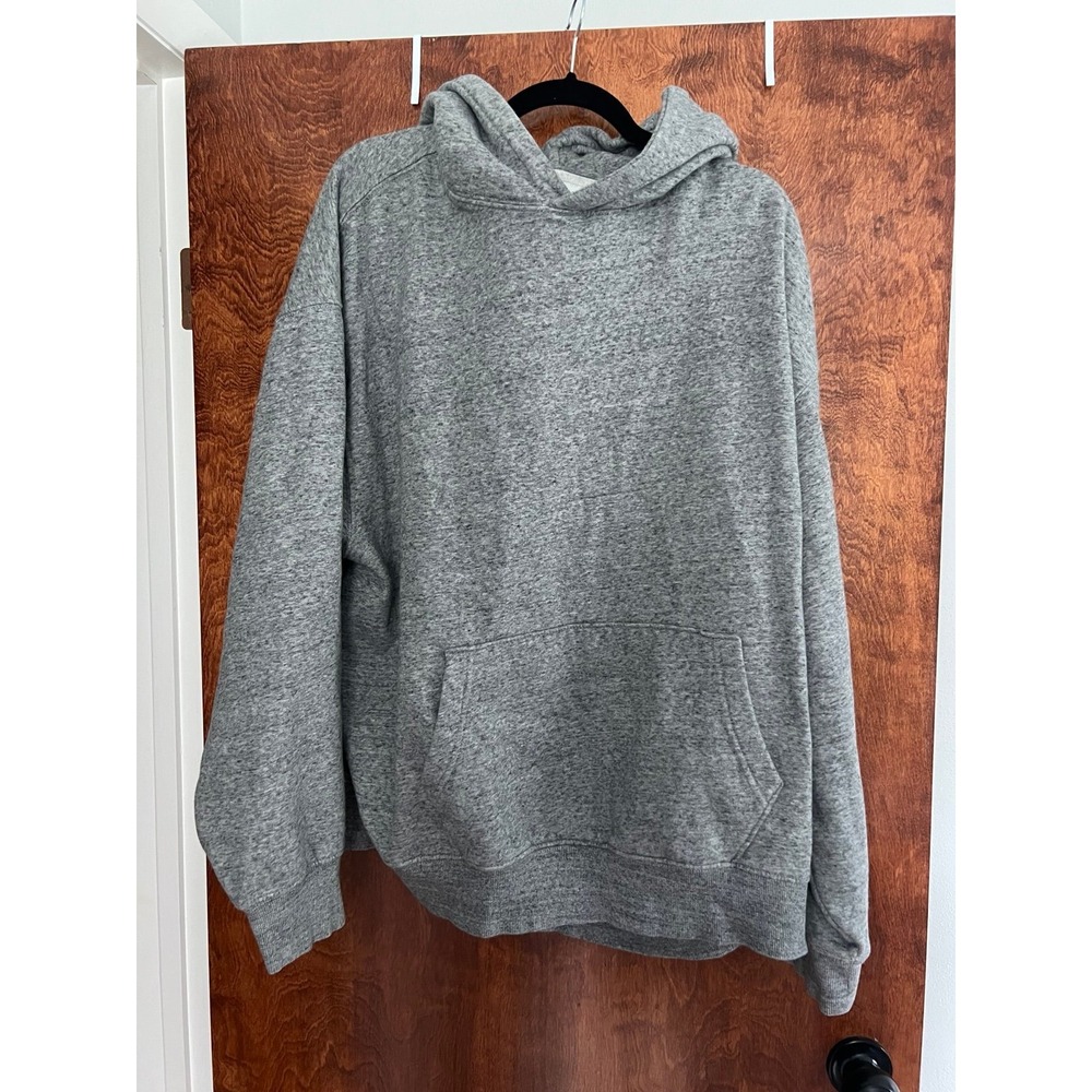 Heathered gray hoodie sweatshirt XXL Old Navy